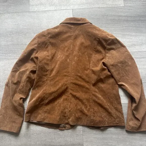 Erin London Women's Brown Jacket Size Large - Picture 7 of 7